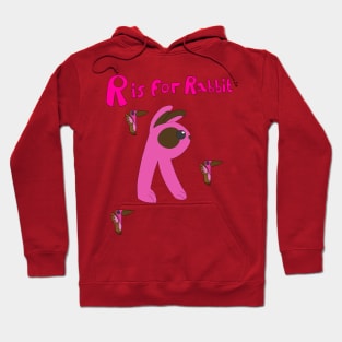 R is for Rabbit Hoodie